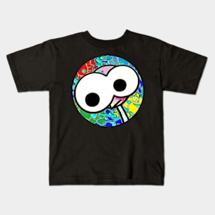 Emu, Bass, Pop Big Eyes Kids T-Shirt